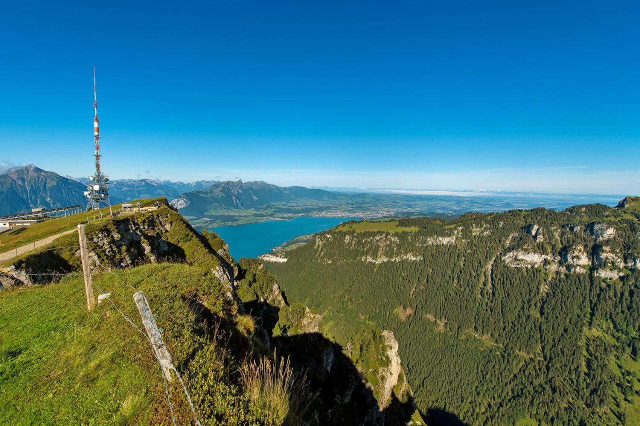 Hotel Berghaus Niederhorn Beatenberg Exterior foto