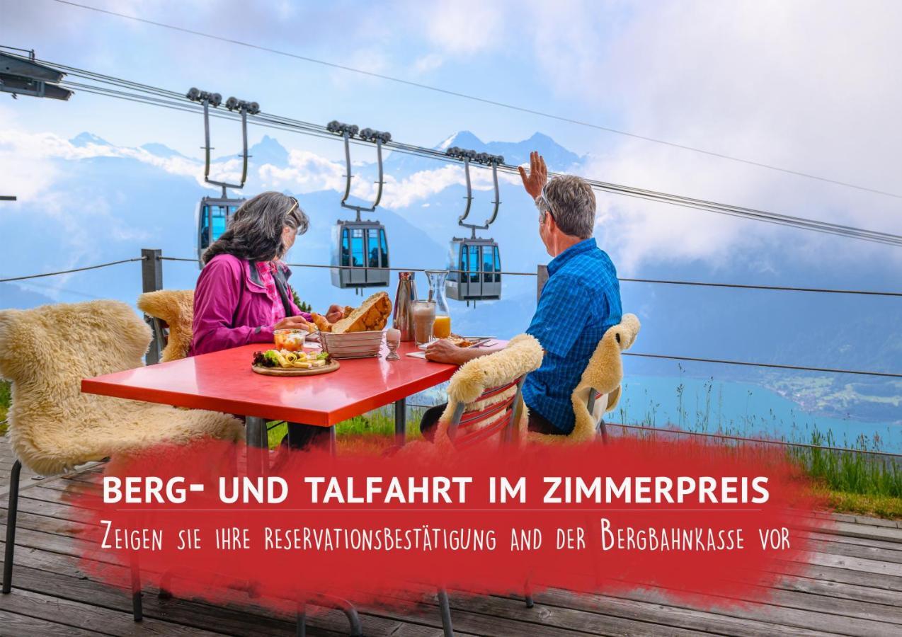 Hotel Berghaus Niederhorn Beatenberg Exterior foto